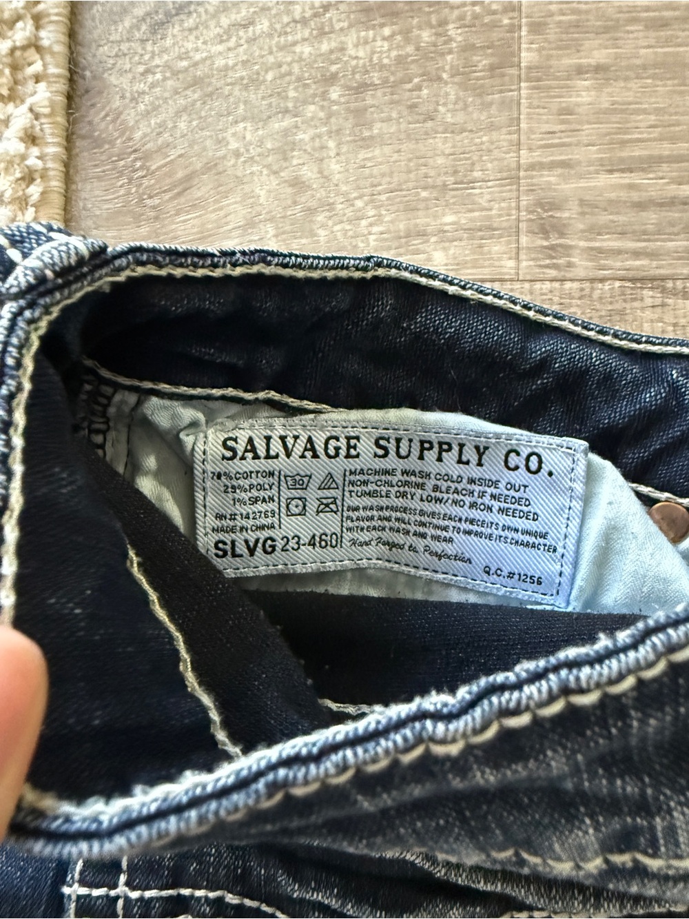 Salvage Mayhem Regular Boot Men’s Jeans - Picture 7 of 7